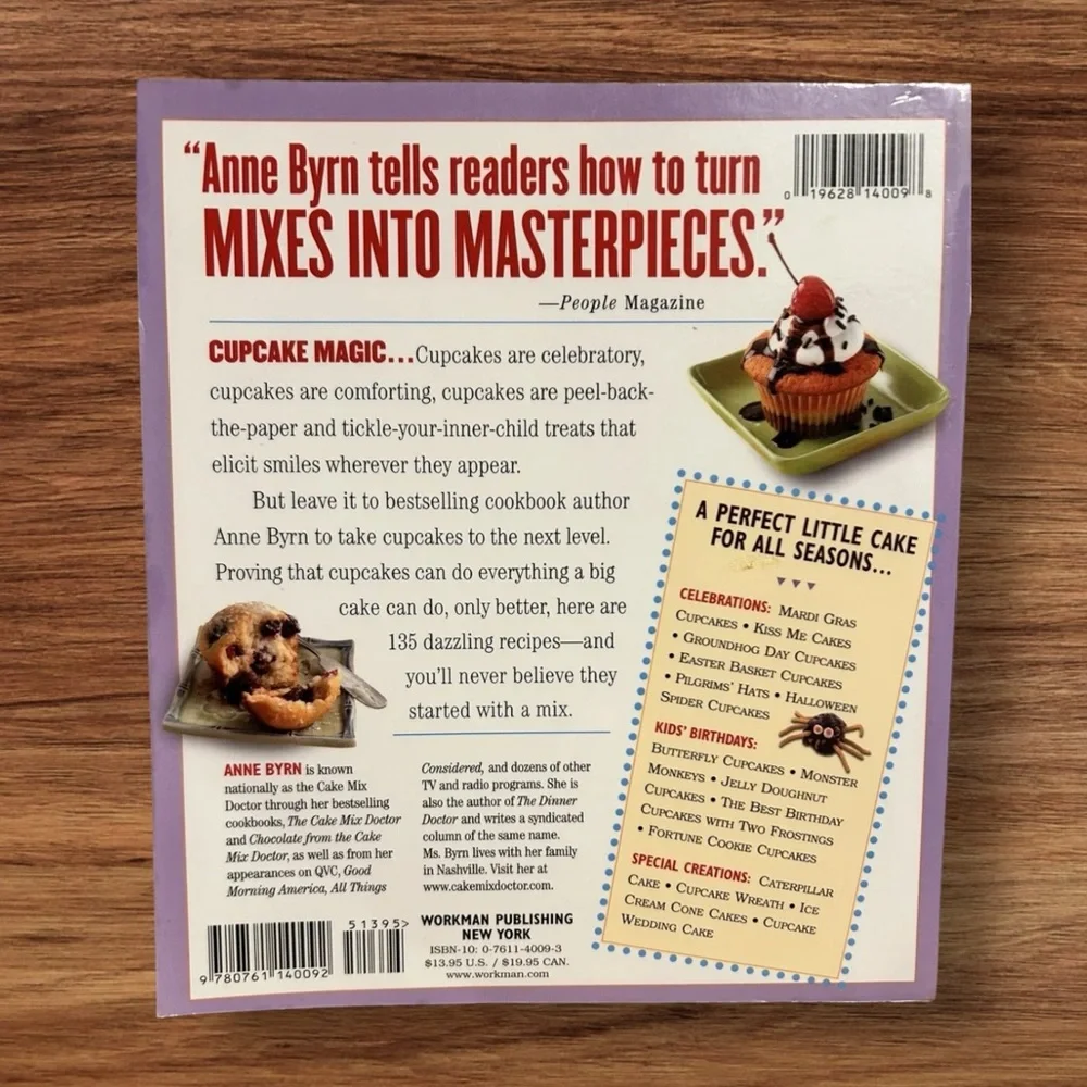Lot of 2 Baking Cookbooks Cupcakes From The Cake Doctor Nestle Classic Recipes